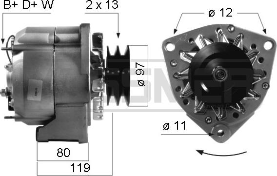 Wilmink Group WG2011769 - Alternator furqanavto.az