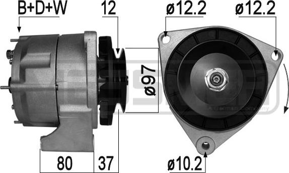 Wilmink Group WG2012453 - Alternator furqanavto.az