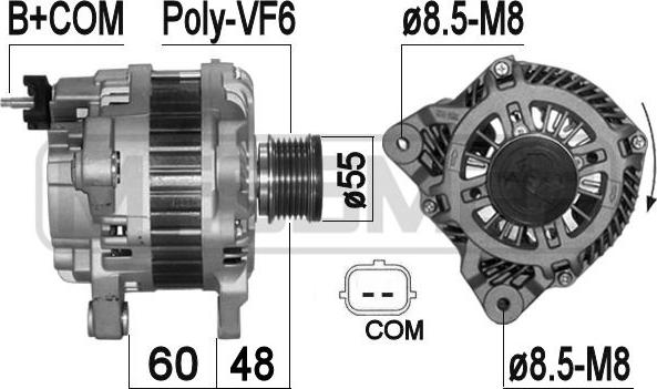 Wilmink Group WG2012465 - Alternator furqanavto.az