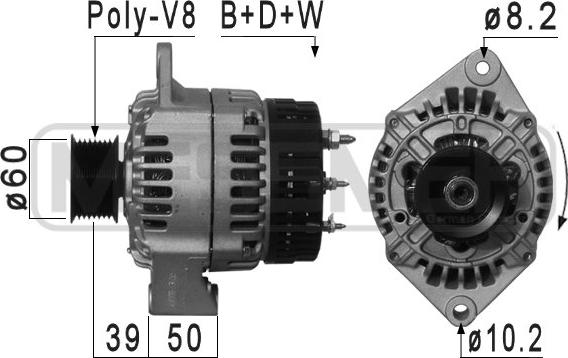 Wilmink Group WG2012460 - Alternator furqanavto.az