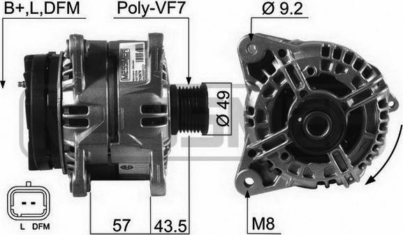 Wilmink Group WG2012054 - Alternator furqanavto.az