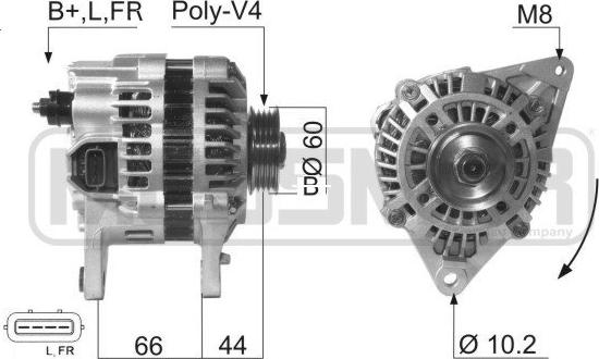 Wilmink Group WG2012089 - Alternator furqanavto.az