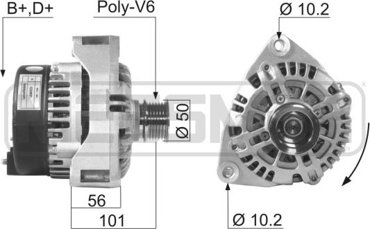 Wilmink Group WG2012085 - Alternator furqanavto.az