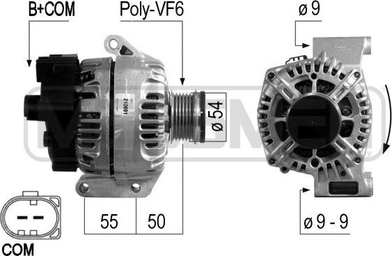 Wilmink Group WG2012157 - Alternator furqanavto.az