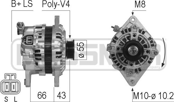 Wilmink Group WG2012182 - Alternator furqanavto.az