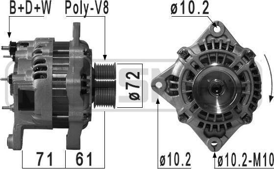 Wilmink Group WG2012387 - Alternator furqanavto.az