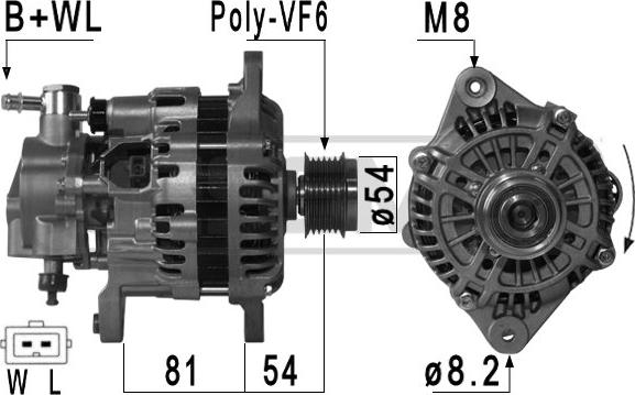 Wilmink Group WG2012375 - Alternator furqanavto.az