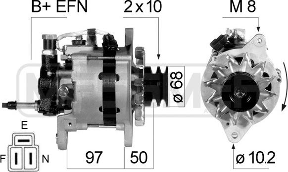 Wilmink Group WG2012258 - Alternator furqanavto.az