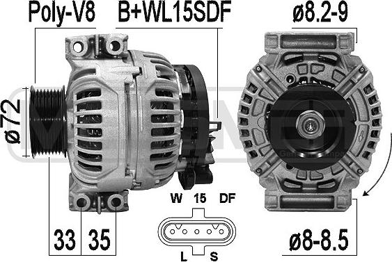 Wilmink Group WG2012270 - Alternator furqanavto.az