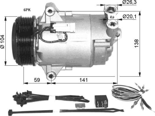 Wilmink Group WG2159330 - Kompressor, kondisioner furqanavto.az