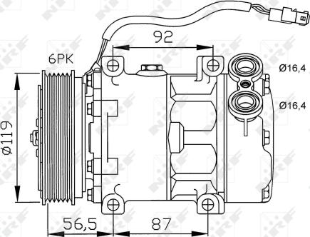 Wilmink Group WG2159290 - Kompressor, kondisioner furqanavto.az