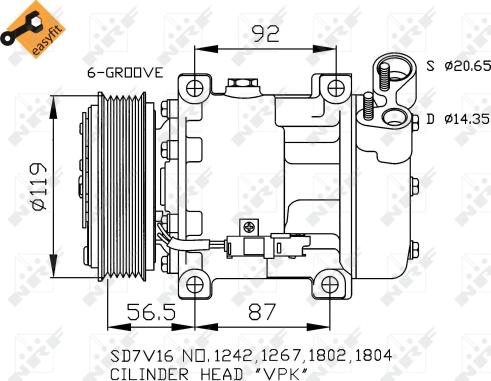 Wilmink Group WG2159285 - Kompressor, kondisioner furqanavto.az