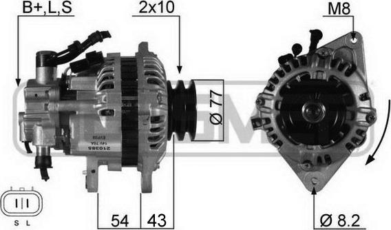 Wilmink Group WG2150871 - Alternator furqanavto.az