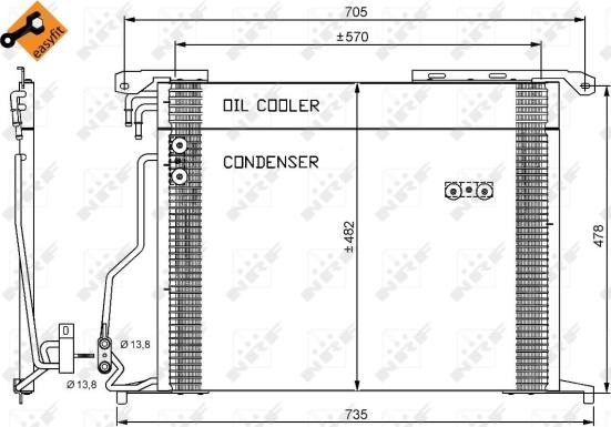 Wilmink Group WG2160998 - Kondenser, kondisioner furqanavto.az