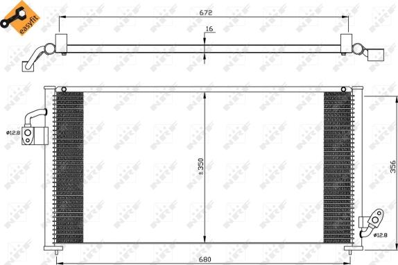 Wilmink Group WG2160952 - Kondenser, kondisioner furqanavto.az