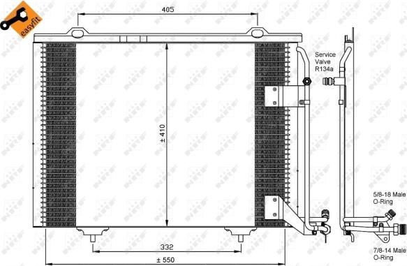 Wilmink Group WG2160910 - Kondenser, kondisioner furqanavto.az