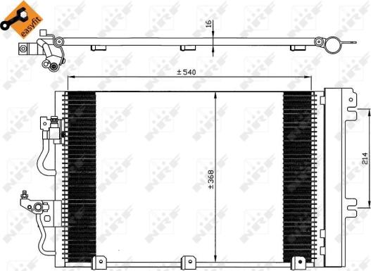 Wilmink Group WG2160980 - Kondenser, kondisioner furqanavto.az