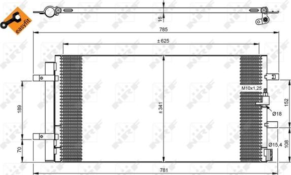 Wilmink Group WG2160502 - Kondenser, kondisioner furqanavto.az