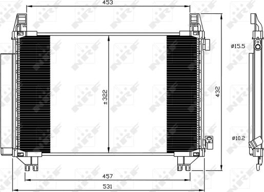 Wilmink Group WG2160518 - Kondenser, kondisioner furqanavto.az