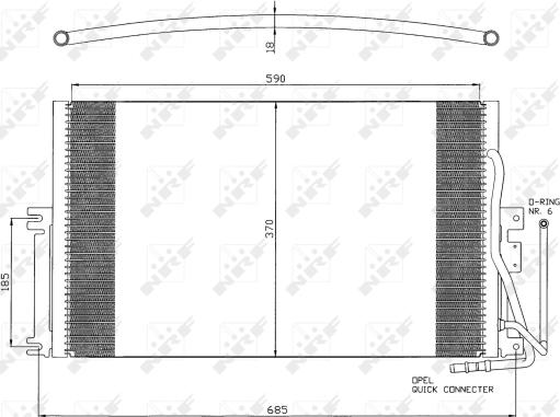 Wilmink Group WG2160854 - Kondenser, kondisioner furqanavto.az