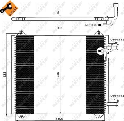 Wilmink Group WG2160864 - Kondenser, kondisioner furqanavto.az