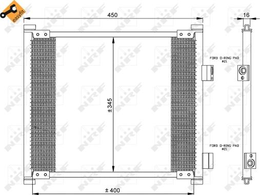 Wilmink Group WG2160861 - Kondenser, kondisioner furqanavto.az