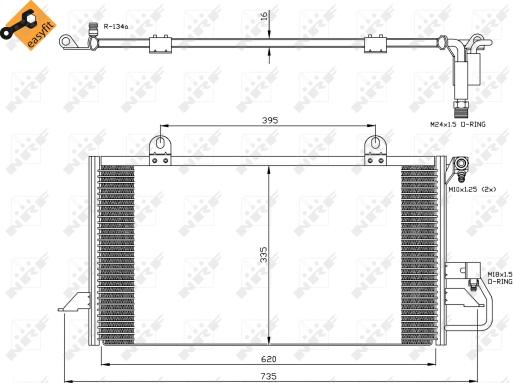 Wilmink Group WG2160805 - Kondenser, kondisioner furqanavto.az