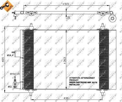 Wilmink Group WG2160888 - Kondenser, kondisioner furqanavto.az