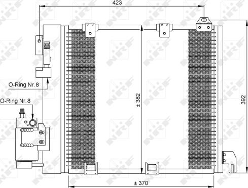 Wilmink Group WG2160831 - Kondenser, kondisioner furqanavto.az