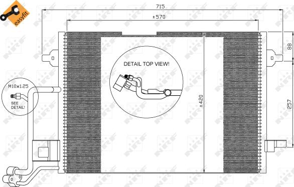 Wilmink Group WG2160837 - Kondenser, kondisioner furqanavto.az