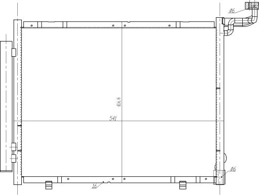 Wilmink Group WG2160738 - Kondenser, kondisioner furqanavto.az