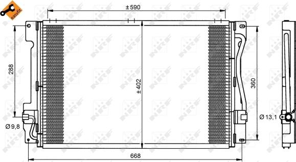 Wilmink Group WG2160775 - Kondenser, kondisioner furqanavto.az