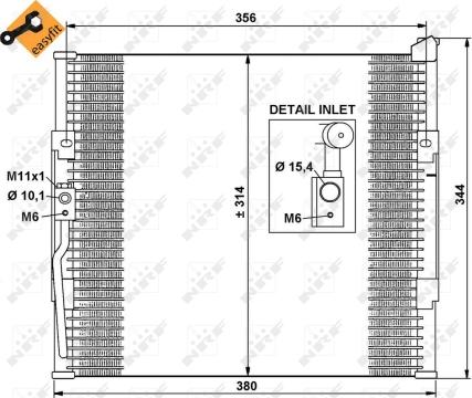 Wilmink Group WG2160773 - Kondenser, kondisioner furqanavto.az