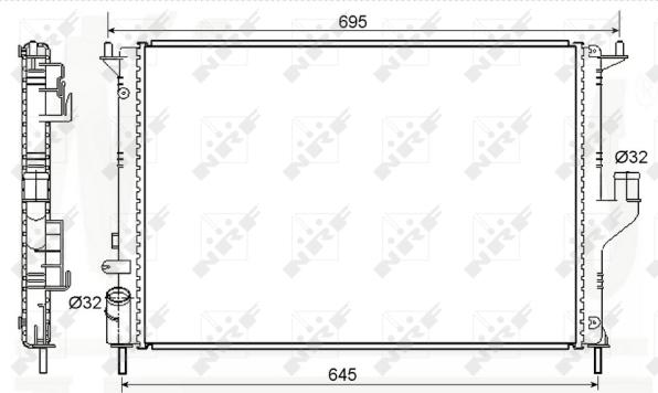 Wilmink Group WG2161923 - Radiator, mühərrikin soyudulması furqanavto.az