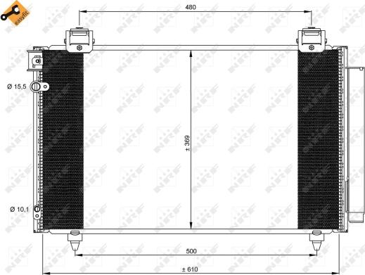 Wilmink Group WG2161009 - Kondenser, kondisioner furqanavto.az