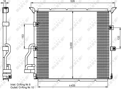 Wilmink Group WG2161005 - Kondenser, kondisioner furqanavto.az