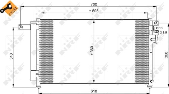 Wilmink Group WG2161137 - Kondenser, kondisioner furqanavto.az