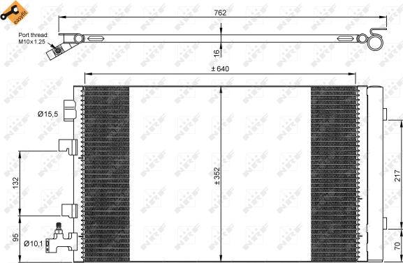 Wilmink Group WG2161208 - Kondenser, kondisioner furqanavto.az