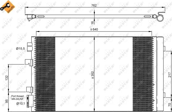 Wilmink Group WG2161212 - Kondenser, kondisioner furqanavto.az