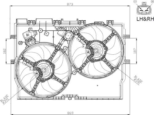 Wilmink Group WG2161765 - Fen, radiator furqanavto.az