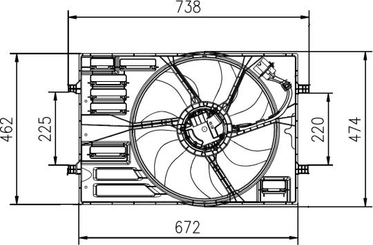 Wilmink Group WG2161770 - Fen, radiator furqanavto.az