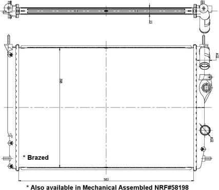 Wilmink Group WG2162212 - Radiator, mühərrikin soyudulması furqanavto.az