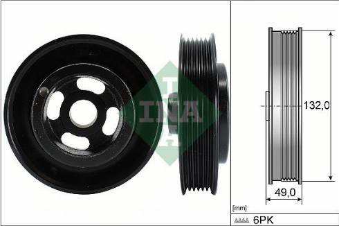 Continental VD1124 - Kəmər kasnağı, krank mili furqanavto.az