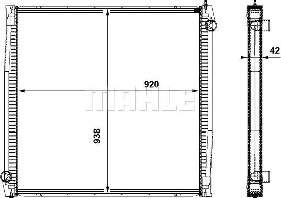 Wilmink Group WG2184075 - Radiator, mühərrikin soyudulması furqanavto.az