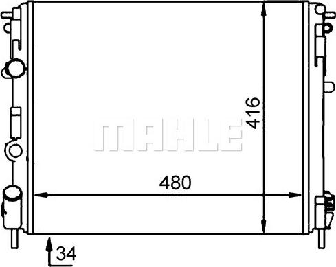 Wilmink Group WG2184141 - Radiator, mühərrikin soyudulması furqanavto.az