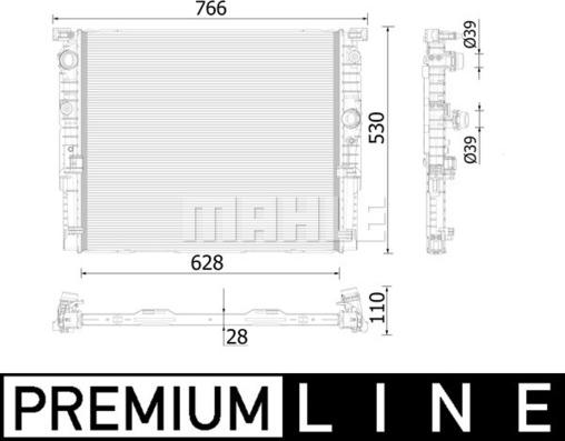 Wilmink Group WG2184159 - Radiator, mühərrikin soyudulması furqanavto.az