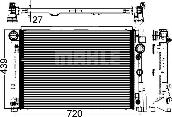 Wilmink Group WG2184180 - Radiator, mühərrikin soyudulması furqanavto.az