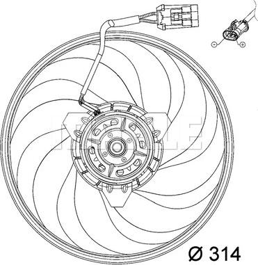 Wilmink Group WG2180510 - Fen, radiator furqanavto.az