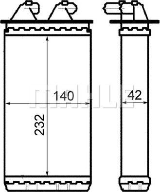 Wilmink Group WG2180020 - İstilik dəyişdiricisi, daxili isitmə furqanavto.az