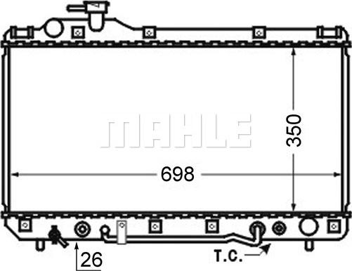 Wilmink Group WG2183964 - Radiator, mühərrikin soyudulması furqanavto.az